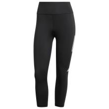 adidas - Women's Own the Run 3/4 Leggings - Laufshorts Gr XXS schwarz