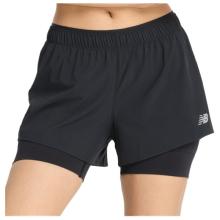 New Balance - Women's RC 2-in-1 Short 3'' - Laufshorts Gr XS schwarz