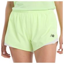 New Balance - Women's Run Essentials Short 3'' - Laufshorts Gr XS grün