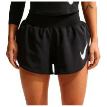 Nike - Women's Tempo Swoosh Dri-FIT Mid-Rise - Laufshorts Gr S schwarz