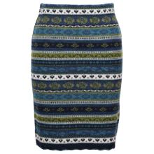 Flomax - Women's Strickrock Oda - Rock Gr XS blau