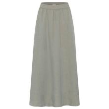 KnowledgeCotton Apparel - Women's Organic Linen Skirt - Rock Gr S grau