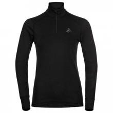 Odlo - Women's Top Turtle Neck L/S Half Zip Active Warm - Kunstfaserunterwäsche Gr XL schwarz