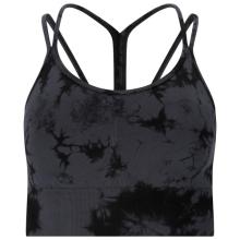 ATHLECIA - Women's Theresa Tie Dye Seamless Bra - Sport-BH Gr L/XL schwarz/grau