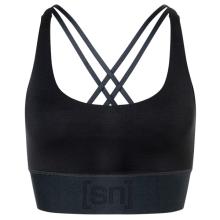 super.natural - Women's Lux Super Top - Sport-BH Gr S schwarz
