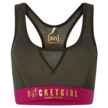 super.natural - Women's Rocket175 Bra - Sport-BH Gr S braun