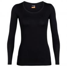Icebreaker - Women's 200 Oasis L/S Scoop - Merinounterwäsche Gr XS schwarz