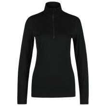Icebreaker - Women's 200 Oasis L/S Half Zip - Merinolongsleeve Gr XS schwarz
