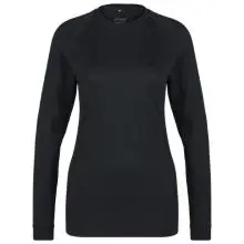 Stoic - Women's Merino180 BengtSt. L/S - Merinounterwäsche Gr L schwarz
