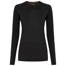 Icebreaker - Women's Merino 125 Zoneknit L/S Crewe - Merinounterwäsche Gr XS schwarz