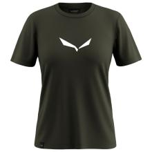 Salewa - Women's Solid Dri-Release S/S Tee - T-Shirt Gr 40 oliv/schwarz