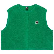 Quiksilver - Women's Cropped Vest - Fleeceweste Gr L grün