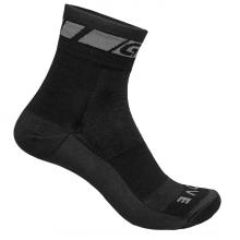 GripGrab - Merino Regular Cut Sock - Radsocken Gr 44-47 - L schwarz