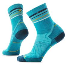 Smartwool - Women's Run Zero Cushion Mid Crew - Laufsocken Gr 34-37 türkis