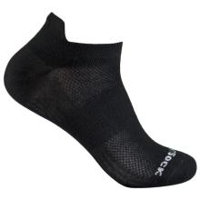 Wrightsock - Coolmesh II Low Tab - Multifunktionssocken Gr 37,5-41 schwarz
