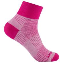 Wrightsock - Coolmesh II Quarter - Wandersocken Gr 37,5-41 rosa