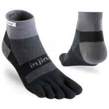 Injinji - Run Midweight Mini-Crew - Laufsocken Gr 47,5+ grau/schwarz