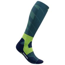 Bauerfeind Sports - Women's Trail Run Compression Socks - Laufsocken Gr 43-46 - Wade S blau