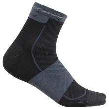 Icebreaker - Merino Run+ Ultralight Mini - Laufsocken Gr 39-41,5 schwarz