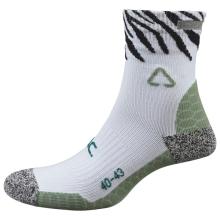 P.A.C. - 6.2 Running Reflective Pro Mid Compression - Laufsocken Gr 40-43 grau