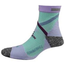 P.A.C. - Women's 6.2 Running Reflective Pro Mid Compression - Laufsocken Gr 35-37 türkis
