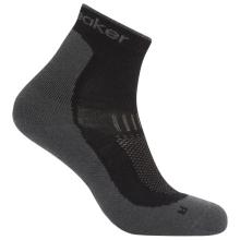 Icebreaker - Merino Hike+ Light Mini - Wandersocken Gr 42-44 grau/schwarz