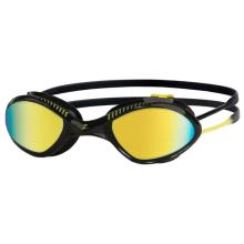 Zoggs - Tiger Titanium - Schwimmbrille Gr Regular schwarz/gelb