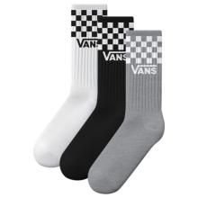 Vans - Classic Check Crew - Multifunktionssocken Gr 38,5-42 grau