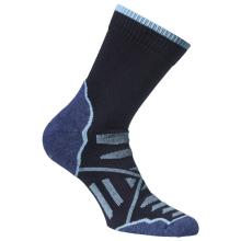 Alpacasocks&Co - Hikinh Sport 2-Pack - Wandersocken Gr 45-48 blau