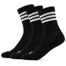 adidas - 3-Stripes Essential Concept Crew 3-Pack - Multifunktionssocken Gr 34-36 schwarz