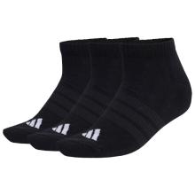 adidas - Cushioned Essential Low Cut 3-Pack - Multifunktionssocken Gr 34-36 schwarz