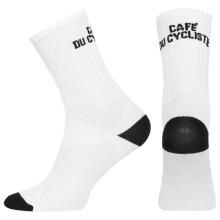CAFÉ DU CYCLISTE - Solid - Radsocken Gr 43-46 weiß