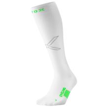 STOX Energy Socks - Cycling Socks - Radsocken Gr 40-43 - Calf: 32-38 cm weiß/grau