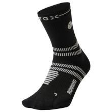 STOX Energy Socks - Running Ankle Socks - Laufsocken Gr 40-43 - Calf: 32-38 cm schwarz