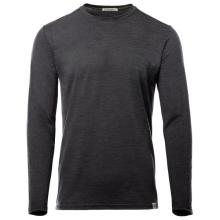 Aclima - Lightwool 180 Crewneck - Merinoshirt Gr S grau/schwarz