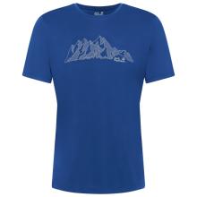 Jack Wolfskin - Peak Graphic T-Shirt - Funktionsshirt Gr S blau
