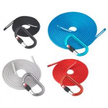 AustriAlpin - Dyna.MIT Set 4 Reepschnüre & 4 Ovalo Karabiner - Reepschnur Gr 12,8 m - 1,7 m / 2 x 2,9 m / 5,3 m bunt