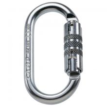 C.A.M.P. - Oval Pro 2 Lock - Stahlkarabiner grau