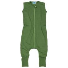 Reiff - Kid's Schlafsack Frottee mit Fuß ohne Arm - Kinderschlafsack Gr 74/80 oliv