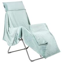 Lafuma Mobilier - Flocon Throw Relax - Decke Gr 172 x 180 cm grau
