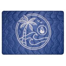 Wave Hawaii - Multifunc Outdoor Blanket D6 - Decke Gr 200 x 140 cm blau