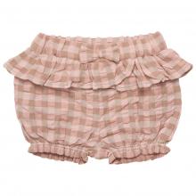 Minymo - Girl's Shorts Check - Shorts Gr 50 rosa