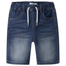 Name it - Kid's NKMRyan Jogger Denim L Shorts 6300-TH - Shorts Gr 92 blau