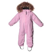 Isbjörn - Kid's Toddler Padded Jumpsuit with Fur - Overall Gr 74 rosa