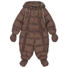 Mikk-Line - Puffer Baby Suit with Acc - Overall Gr 56 braun