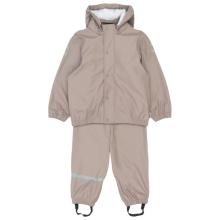 Mikk-Line - Kid's PU Rain with Suspenders - Overall Gr 74 grau