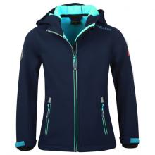 Trollkids - Girl's Trollfjord Jacket - Softshelljacke Gr 98 blau