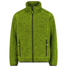 CMP - Boy's Jacket Jacquard Knitted - Fleecejacke Gr 116 oliv
