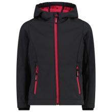 CMP - Girl's Jacket Fix Hood Softshell - Softshelljacke Gr 92 schwarz