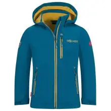 Trollkids - Kid's Balestrand Jacket - Softshelljacke Gr 92 blau